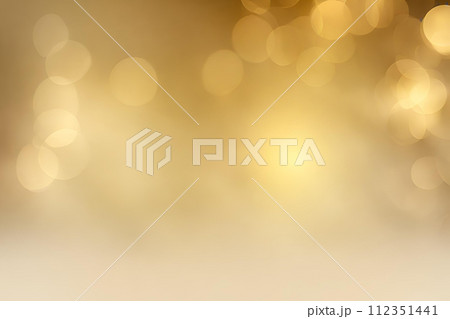 Abstract gradient smooth Blurred Bokeh Gold background image 112351441