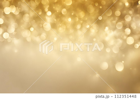 Abstract gradient smooth Blurred Bokeh Gold background image 112351448