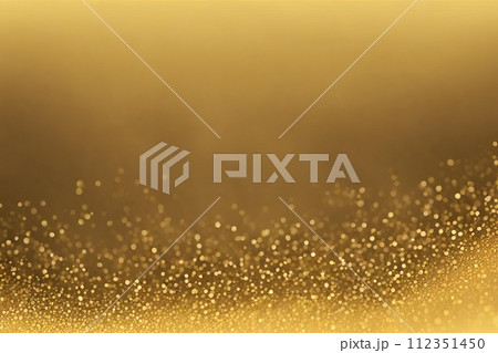 Abstract gradient smooth Blurred Bokeh Gold background image 112351450