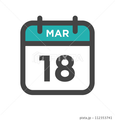 March 18 Calendar Day or Calender Date for Deadlines or Appointment March 18 Calendar Day or Calender Date for Deadlines or Appointment 112353741