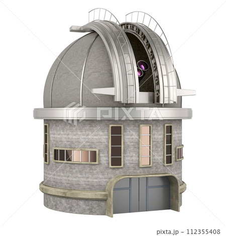 Observatory, 3D rendering 112355408