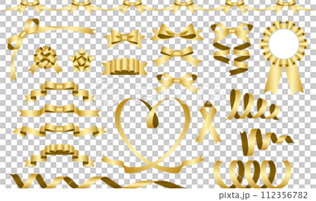 Ribbon set gold mat 2 Ribbon set gold mat 2 112356782