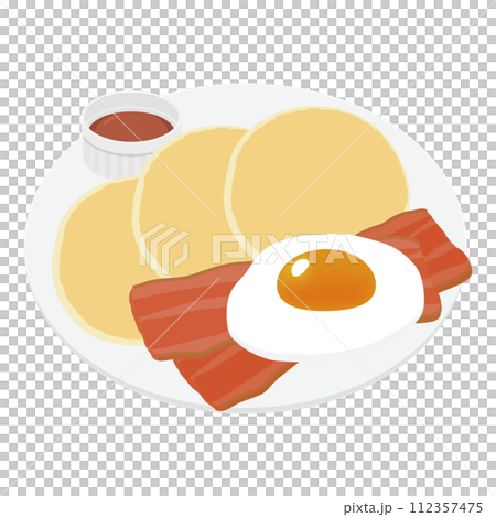 薄煎餅的例證 薄煎餅的例證 112357475