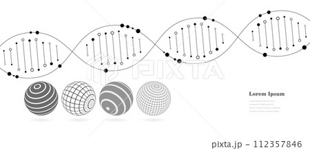 幾何学 抽象 遺伝子 地球 科学 テクノロジー 背景 幾何学 抽象 遺伝子 地球 科学 テクノロジー 背景 112357846