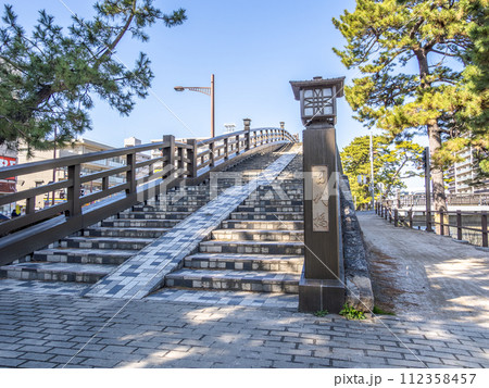 草加松原遊歩道にある百代橋（埼玉県草加市） 112358457