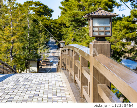 草加松原遊歩道にある百代橋（埼玉県草加市） 112358464