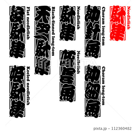 駄津 だつ ダツ Datsu Needlefish 英語 112360482