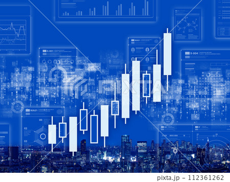 株価と都市 112361262
