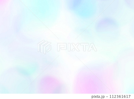 水色のキレイなグラデーション背景 112361617