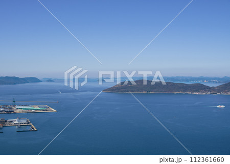 屋島展望台から見た瀬戸内の風景 112361660