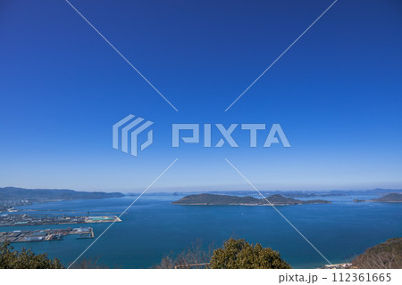 屋島展望台から見た瀬戸内の風景 112361665