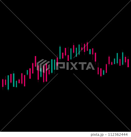 株価ローソク足 株価ローソク足 112362444
