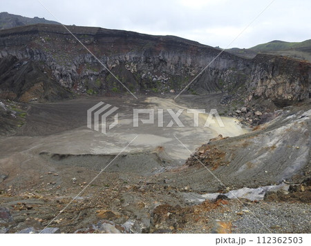阿蘇の登頂　阿蘇山　山 112362503