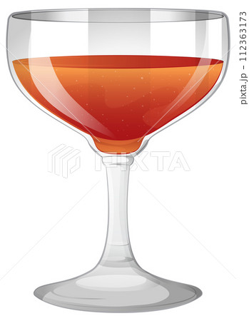 Elegant Glass of Sparkling Wine Elegant Glass of Sparkling Wine 112363173