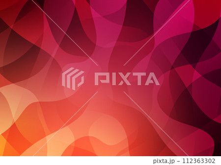 Abstract red wave art banner presentation decoration background 112363302
