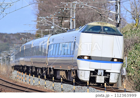 北陸本線　細呂木ー芦原温泉　JR西日本　683系4000番台　B32編成（京都）　サンダーバード 112363999