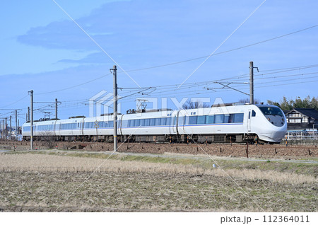 北陸本線 美川ー加賀笠間 JR西日本 681系 N02編成(金沢) しらさぎ 北陸本線 美川ー加賀笠間 JR西日本 681系 N02編成(金沢) しらさぎ 112364011