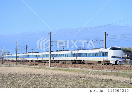 北陸本線 美川ー加賀笠間 JR西日本 683系4000番台 B40編成(京都) サンダーバード 北陸本線 美川ー加賀笠間 JR西日本 683系4000番台 B40編成(京都) サンダーバード 112364019