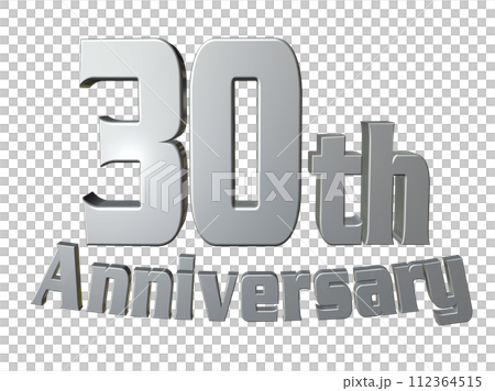 3DCG角色「30週年/30週年」銀、銀 112364515