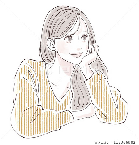 女性・女の子のイラスト素材 女性・女の子のイラスト素材 112366982