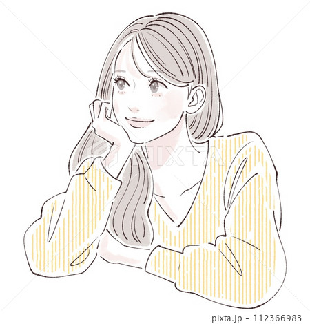 女性・女の子のイラスト素材 112366983