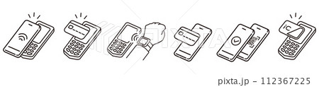 Cashless icon. cashless, Credit Card, Smartphone 112367225