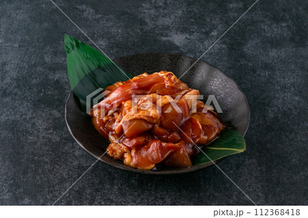 鶏むね肉 照り焼き 皿盛り Chicken teriyaki 鶏むね肉 照り焼き 皿盛り Chicken teriyaki 112368418