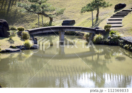 庭園の池 庭園の池 112369833