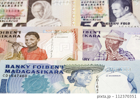 Old Malagasy ariary a business background Old Malagasy ariary a business background 112370351