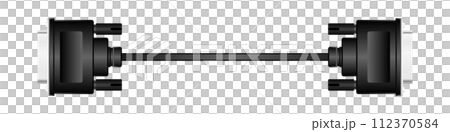 横向きの変換ケーブル_DVI24ピン(DVI-D)_オス_DVI24ピン(DVI-D)_オス 112370584