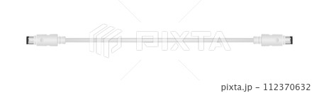 横向きの変換ケーブル_IEEE1394 Cable 6ピン_オス_IEEE1394 Cable 横向きの変換ケーブル_IEEE1394 Cable 6ピン_オス_IEEE1394 Cable 112370632