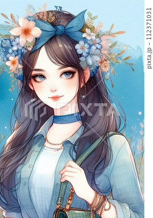 It is created by AI tool and Gimp. 112371031
