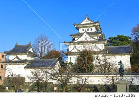 【岐阜県】晴天の大垣城 112371265