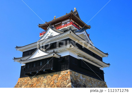 【愛知県】快晴の清州城天守閣 112371276