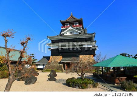【愛知県】快晴の清州城天守閣 112371296