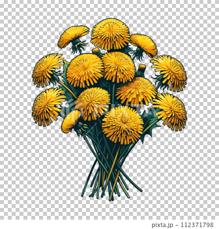 Dandelion bouquets 112371798