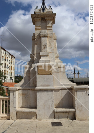 Detail of the old viaduct of Teruel 112372415