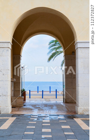 old town of Nice, France 112372827