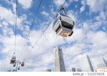 「神奈川県」みなとみらい 都市型ロープウェイ 112373029