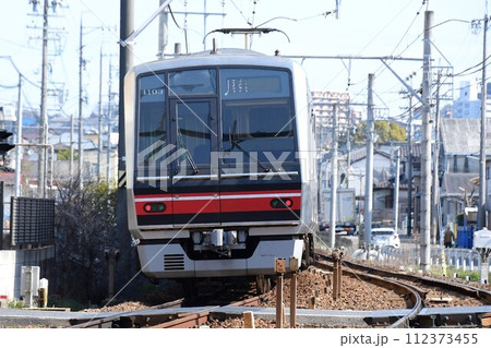 名鉄瀬戸線の通勤形ステンレス車両 名鉄瀬戸線の通勤形ステンレス車両 112373455