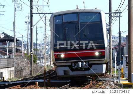 名鉄瀬戸線の通勤形ステンレス車両 名鉄瀬戸線の通勤形ステンレス車両 112373457