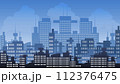 cityscape with skyscrapers 112376475