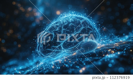 human brain work neuro connections conceptのイラスト素材 [112376919] - PIXTA