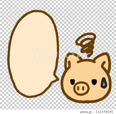 豬遇到了講話泡泡的麻煩 112379545