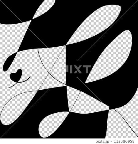 black and white pattern of diamonds 112380959