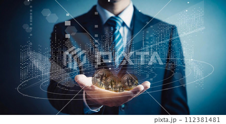 ビットコイン、仮想通貨、投資 ビットコイン、仮想通貨、投資 112381481