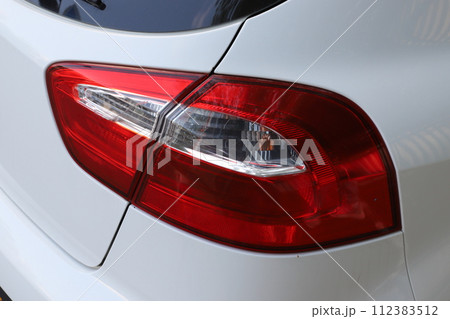 Parts of a car body close-up. 112383512