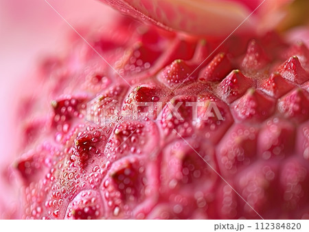 lychee fruit close-up 112384820