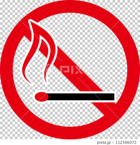"Prohibition", "Caution", and "Warning" icons regarding bringing in dangerous goods "Prohibition", "Caution", and "Warning" icons regarding bringing in dangerous goods 112386072
