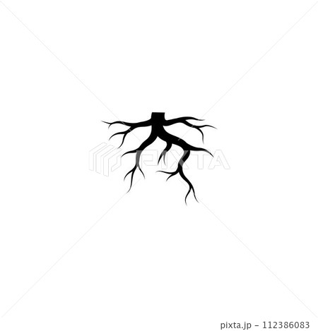 root vector logo root vector logo 112386083